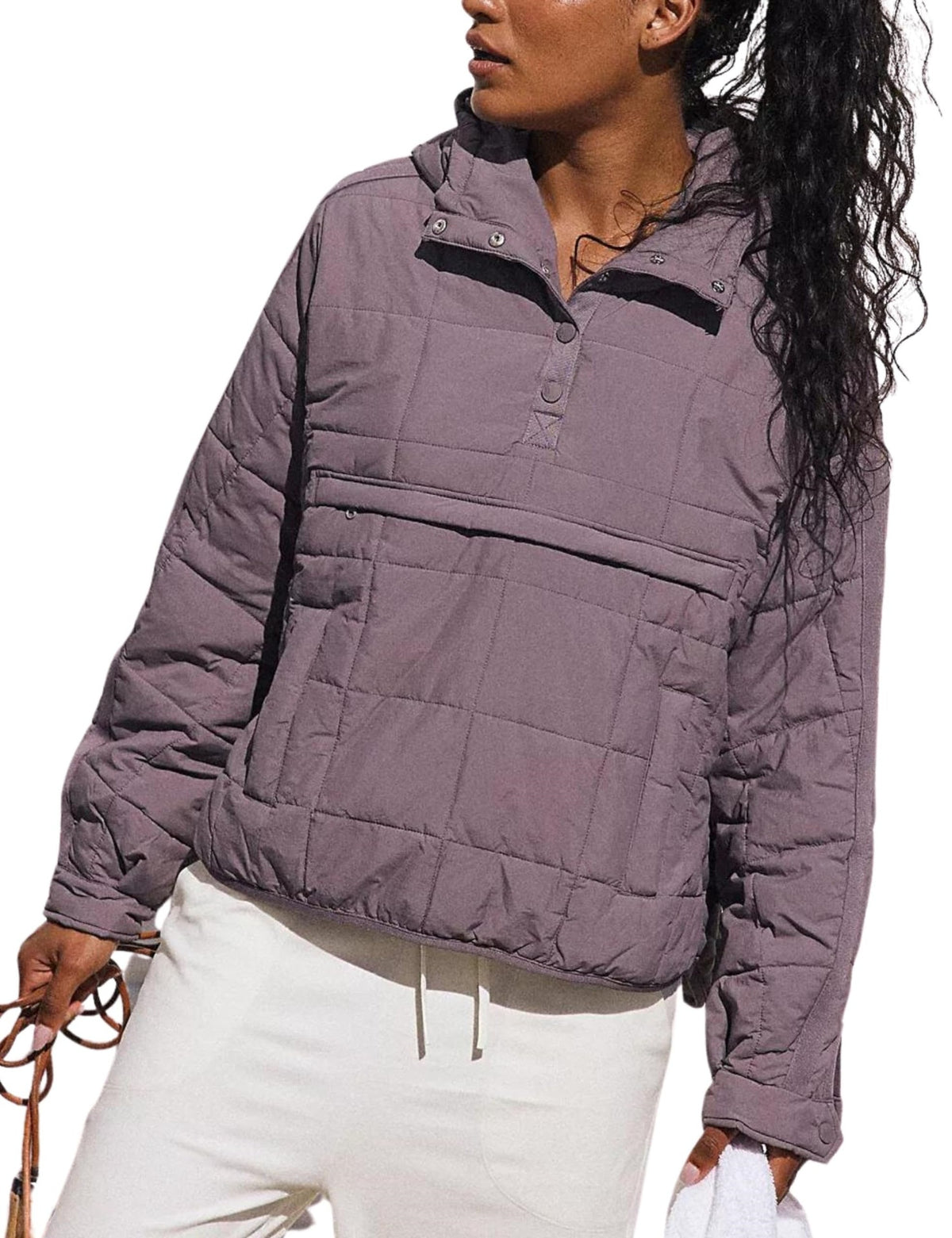 Hooded Puffer Jacket – Women's Warm Padded Coat