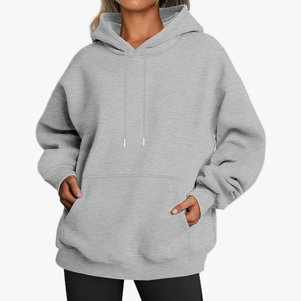 Oversized Drop-Shoulder Hoodie – Unisex