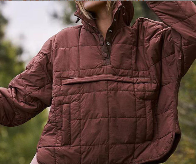 Hooded Puffer Jacket – Women's Warm Padded Coat