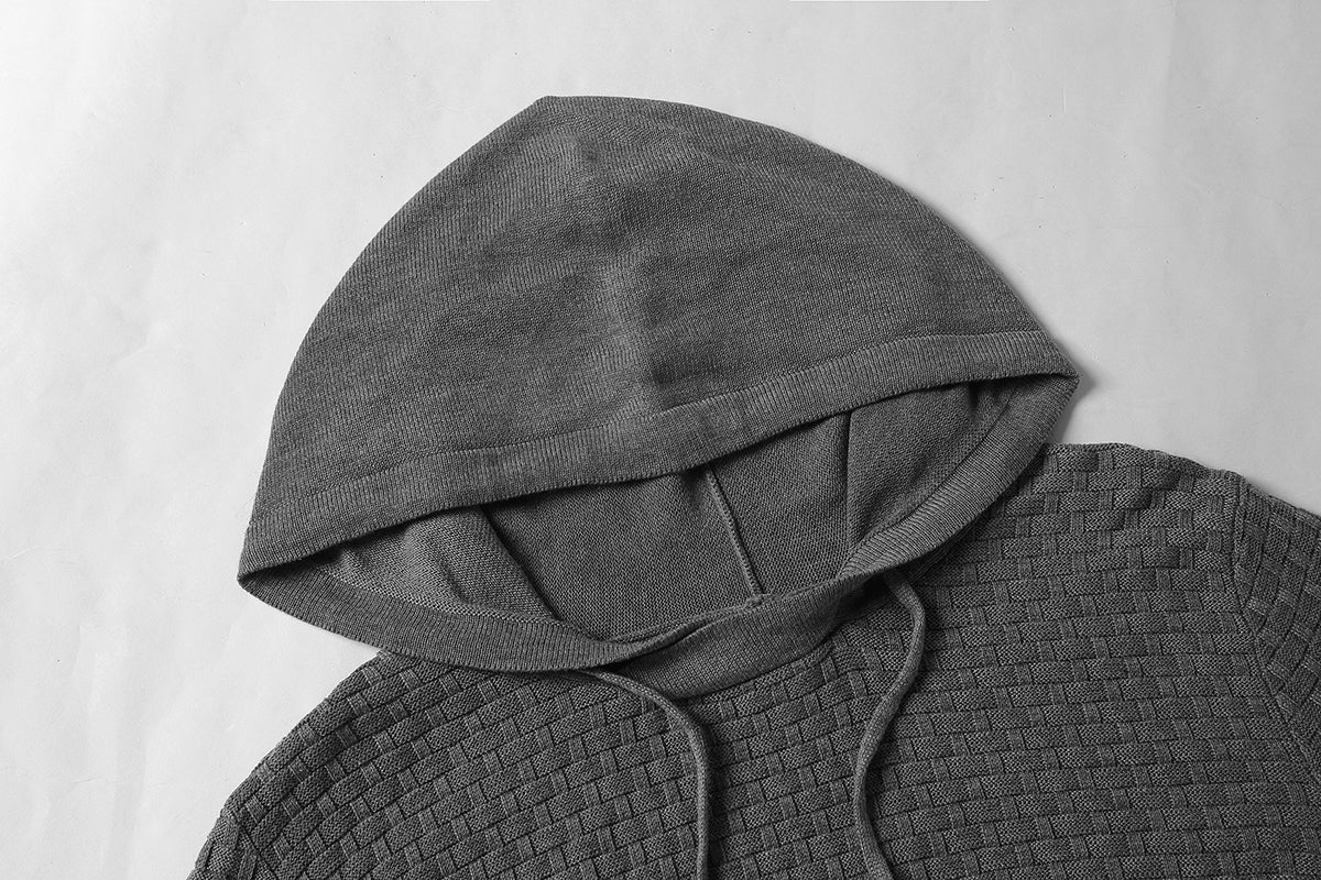 Men's Classic Cotton-Blend Pullover Hoodie