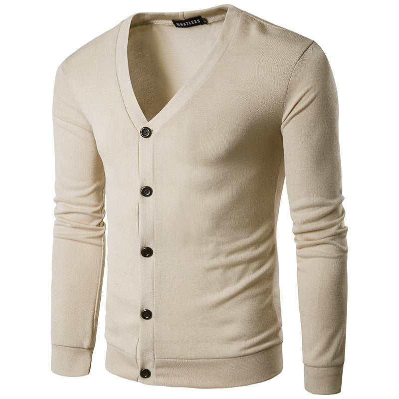 Men's Knit Cardigan Sweater Coat