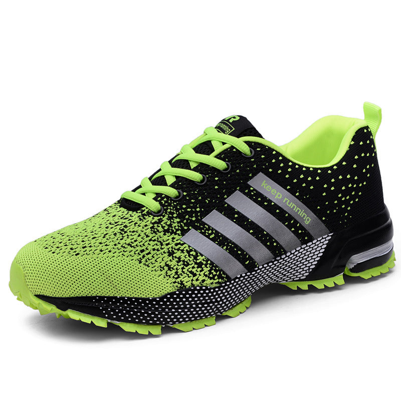 Lightweight Breathable Lace-Up Sneakers – Unisex