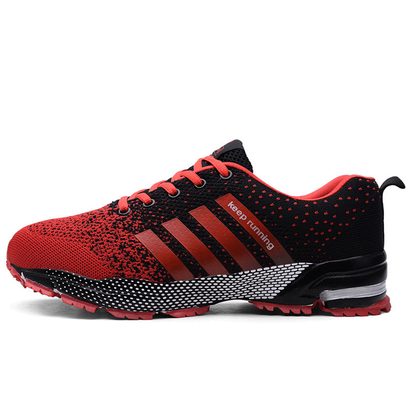 Lightweight Breathable Lace-Up Sneakers – Unisex