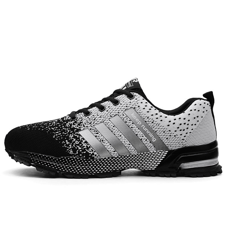 Lightweight Breathable Lace-Up Sneakers – Unisex