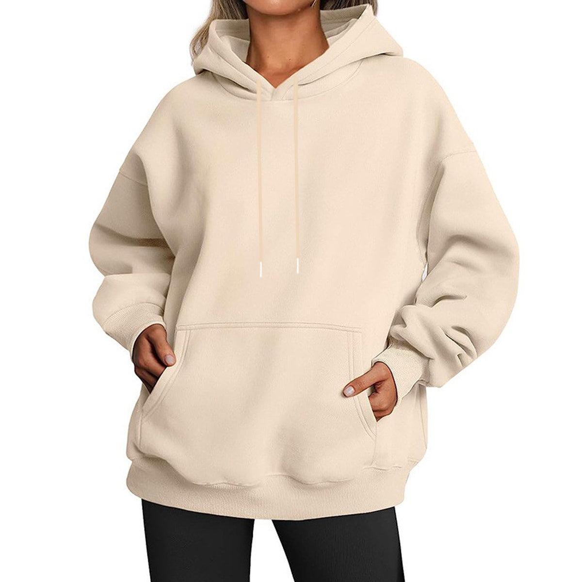 Oversized Drop-Shoulder Hoodie – Unisex