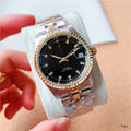 Classic Stainless Steel Automatic Watch for Men – Date & 24-Hour Dial – Ghana Warehouse