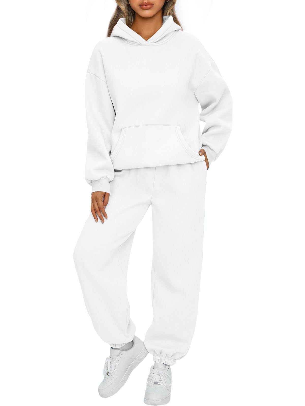 Raglan Hoodie & Jogger Set – Women's Casual 2-Piece