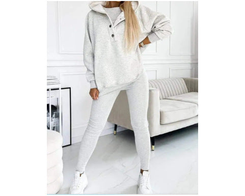 3-Piece Vest, Hoodie & Jogger Set – Women's