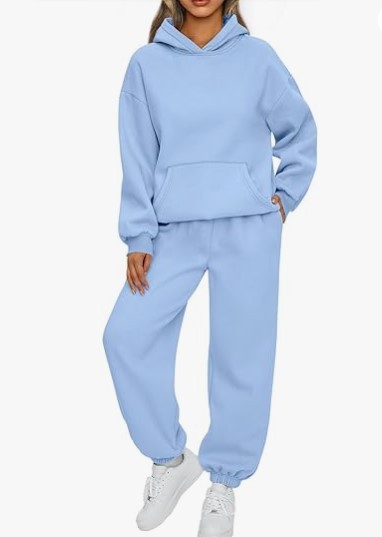 Raglan Hoodie & Jogger Set – Women's Casual 2-Piece