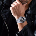 Skeleton Dial Automatic Watch with Leather Strap – Ghana Warehouse
