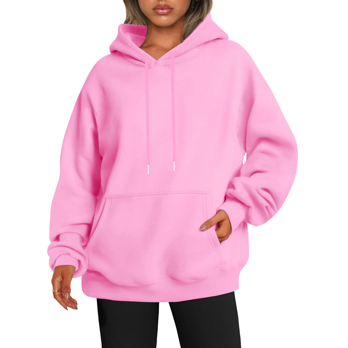 Oversized Drop-Shoulder Hoodie – Unisex