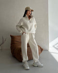 Zip-Up Jacket & Jogger Tracksuit – Women's 2-Piece